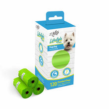 120 Lavender Scented Dog Poop Bags - 8 Rolls of 15 Bags Pet Savers