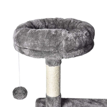 PaWz 130cm Cat Tree Toy Scratching Post Grey-1910113147910492164