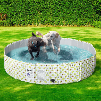 PaWz 160cm Portable Pet Swimming Pool XXL XX-Large-1910112475156713478