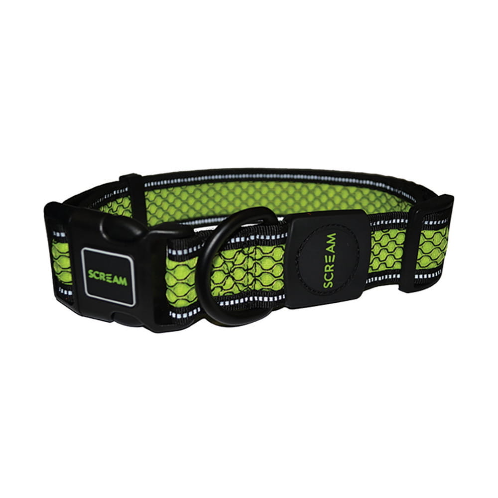 Scream Reflective Adjustable Dog Collar