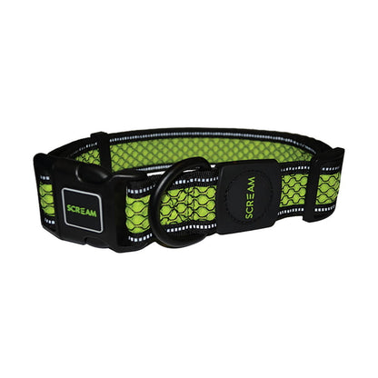 Scream Reflective Adjustable Dog Collar