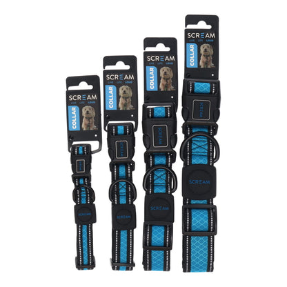 Scream Reflective Adjustable Dog Collar