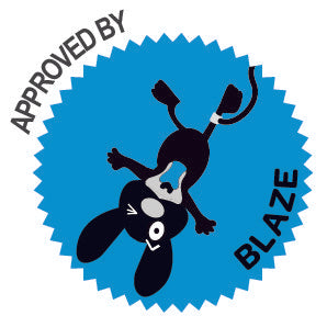 Scream Reflective Padded Leash - Loud Blue 2x120cm