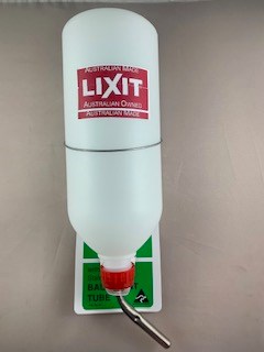 Lixit Water Bottle 1Lt for Birds & Small Animals