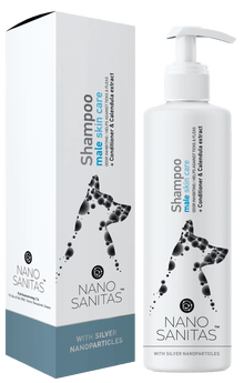 Nano Sanitas Male Skin Care Dog Shampoo 250 ml-1831155596787847168