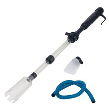 Fish Tank Cleaner Battery Syphon Change Pump Water Filter