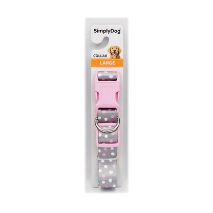 Simply DOG HEAT TRANSFER PATTERN COLLAR LARGE