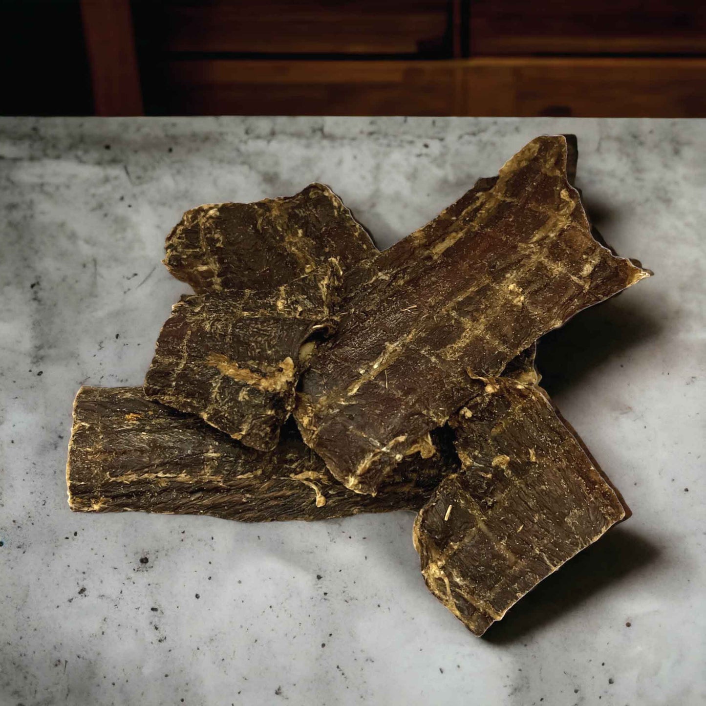 2Kg Dog Treat Beef Jerky - Dehydrated Australian Healthy Puppy Chew Pet Savers