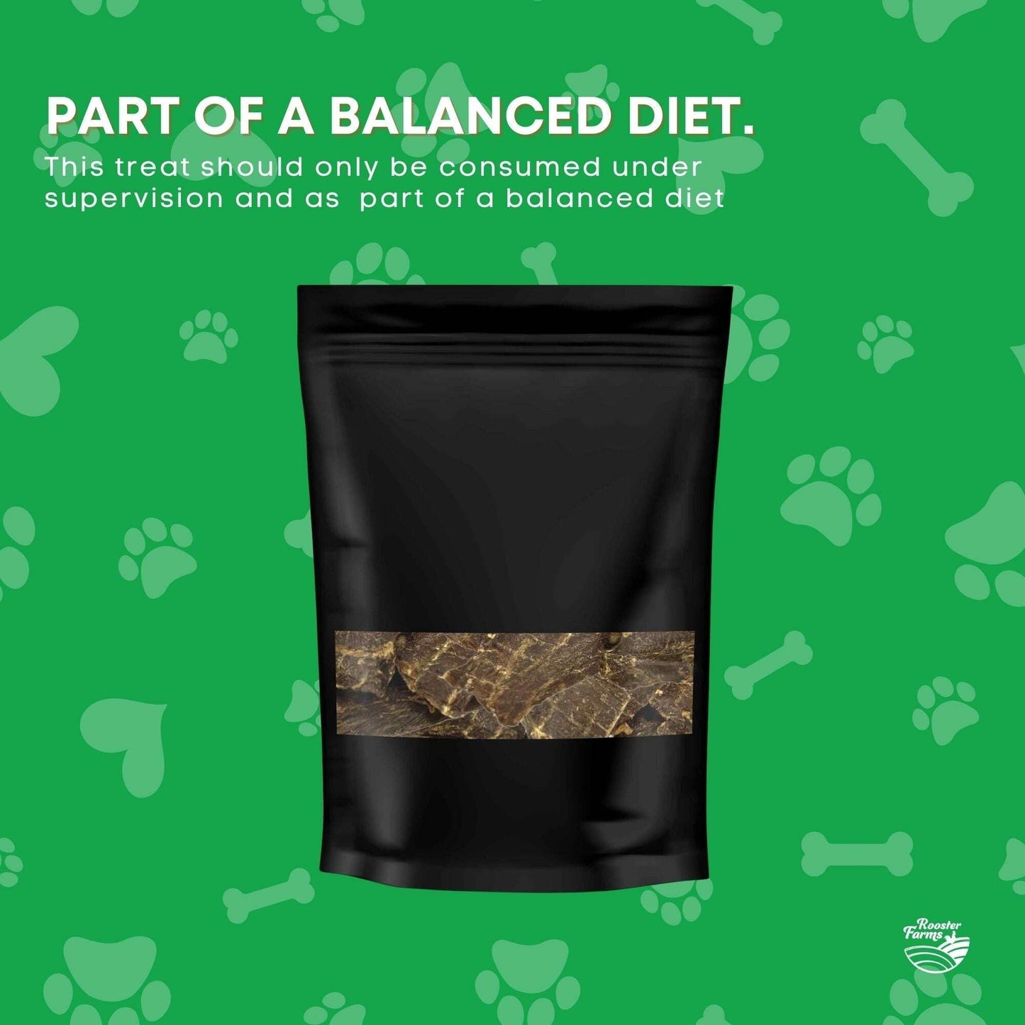 2Kg Dog Treat Beef Jerky - Dehydrated Australian Healthy Puppy Chew Pet Savers