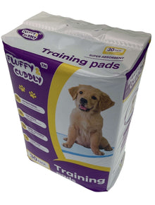 30-Pack Super Absorbent Puppy & Cat Training Pads 60x60cm Pet Savers