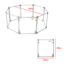 Pawz Pet Playpen Transparent Acrylic Clear Folding Dog Fence Kennel 8 Panel-1910112348748779522