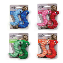 4x Pack Catnip Surf Snakes Crinkle Toy for Cats Pet Savers