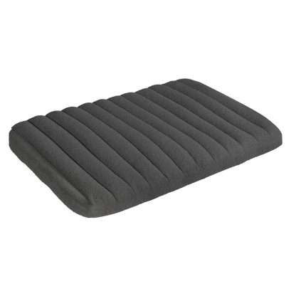 Pawz L Size Orthopedic Dog Bed with Sherpa Plush Removable Cover in Grey-1919892816419491848