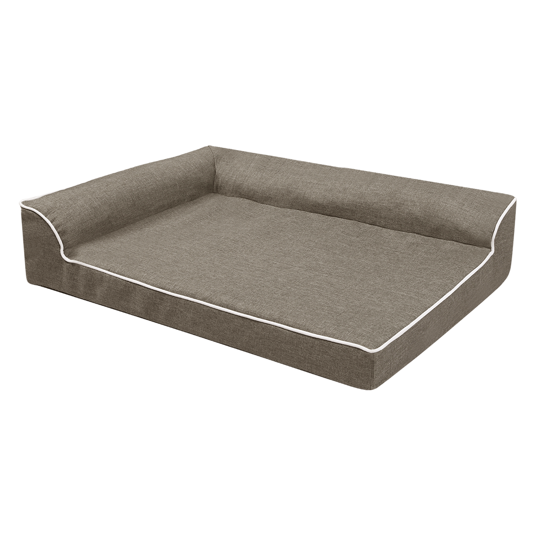 Pawz Orthopedic Dog Bed XL Coffee-1910112253030567944