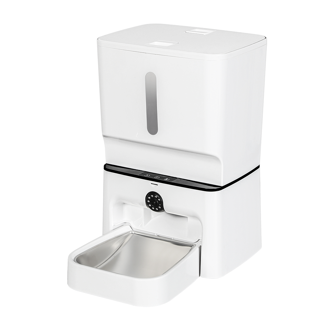 Pawz 2-in-1 Automatic Pet Feeder Wifi Camera Laser Toy-1919278362916950024