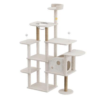 Pawz Cat Tree Tower Large Scratcher Condo House 172cm-1919278362585600008