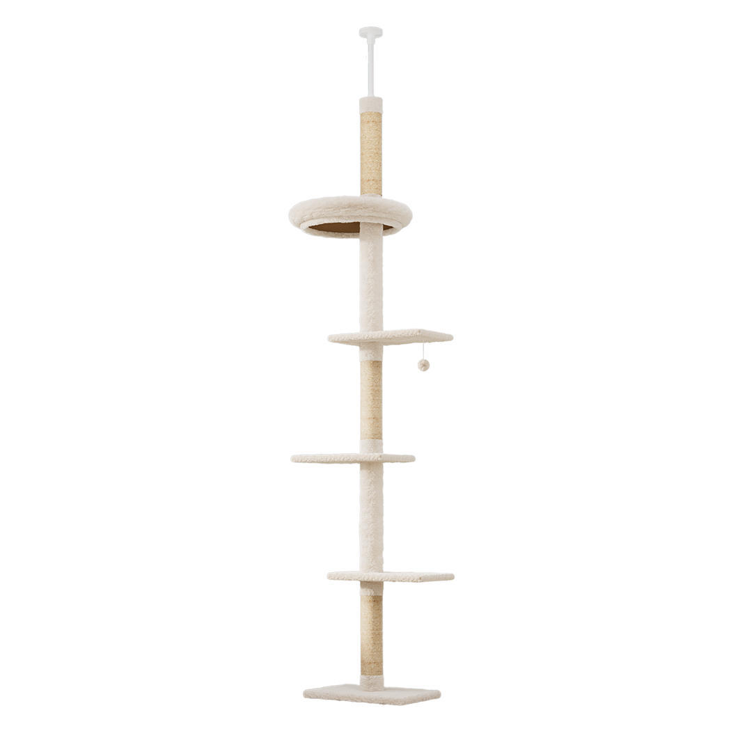 Pawz Cat Tree Tower Scratching Post Scratcher 230-275cm-1919892816268496904