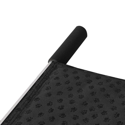 PaWz 6 Steps Dog Ramp Adjustable Height Black-1910112466755522564