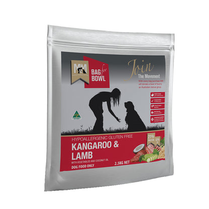 Meals For Mutts MfM Kangaroo And Lamb Hypoallergenic Gluten Free Adult Dry Dog Food 2.5kg