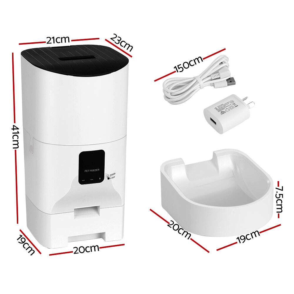 9L Smart Automatic Pet Feeder - WiFi & Voice Record Pet Savers