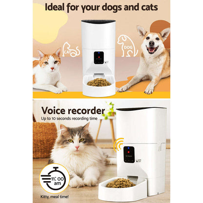9L Smart Automatic Pet Feeder - WiFi & Voice Record Pet Savers