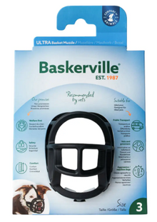 Baskerville ULTRA Dog Basket Muzzle Size 3