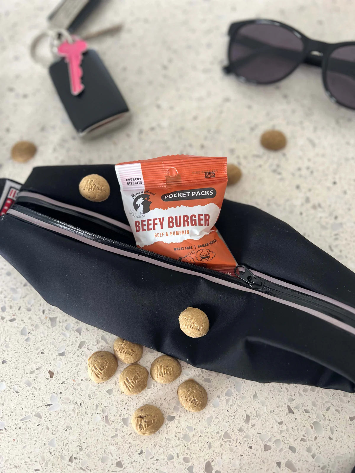 Beefy Burger Natural Dog Treats