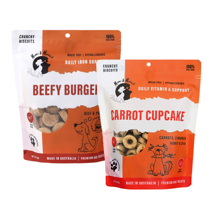 Beefy & Bunny Bites Dog Treat Bundle