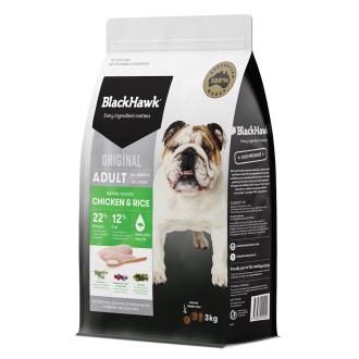 Black Hawk Dog Chicken & Rice 3kg