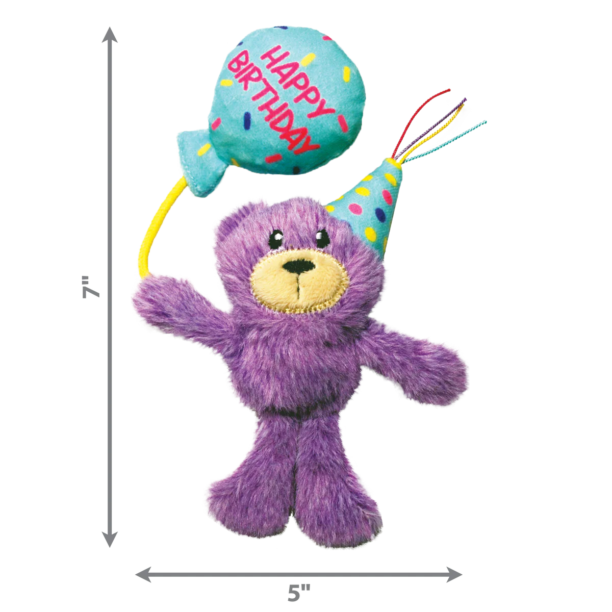 KONG Cat Occasions Birthday Teddy