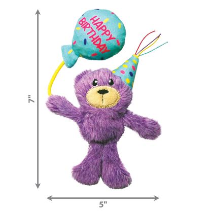 KONG Cat Occasions Birthday Teddy