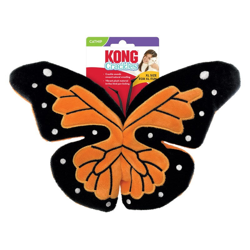 KONG Cat Crackles Flutterz Butterfly