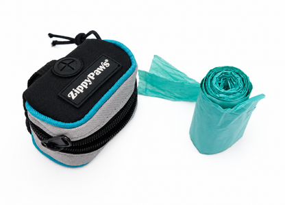 Zippy Paws Adventure Leash Dog Poop Bag Dispenser + BONUS Roll