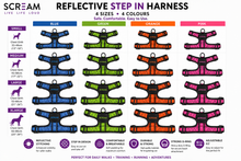 Scream Reflective Step-In Harness