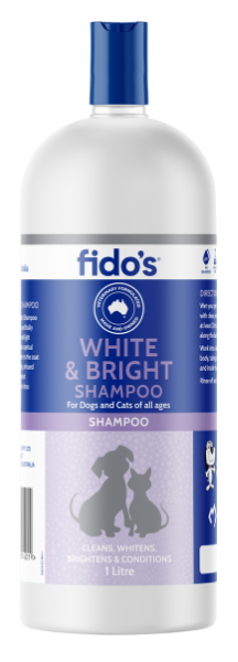 Fido's White & Bright Shampoo 1L
