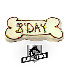 Huds & Toke Dog Large Bone Cookie - Bday 1pce