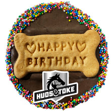 Huds & Toke Dog Party Cake Carob