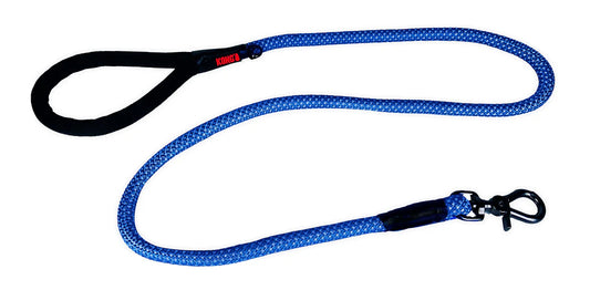 KONG Dog Rope Leash Blue Small/Medium - 1.5m