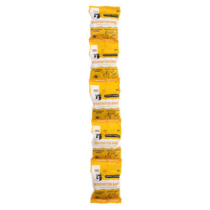 Woofbutter Bakes Natural Dog Treats - Pocket Packs (5 Mini Packs) | Natural Dog Treats