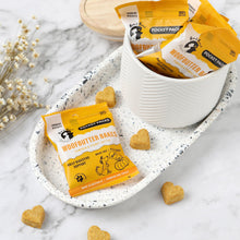 Woofbutter Bakes Natural Dog Treats - Pocket Packs (5 Mini Packs) | Natural Dog Treats
