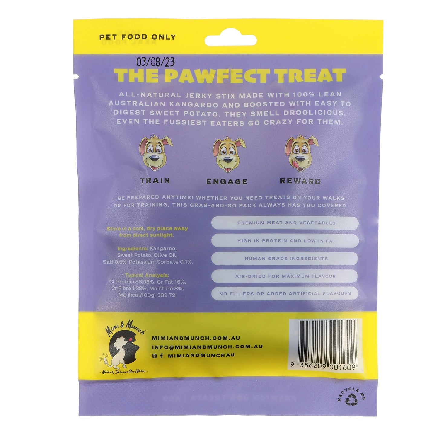 Snax Stix Natural Dog Jerky