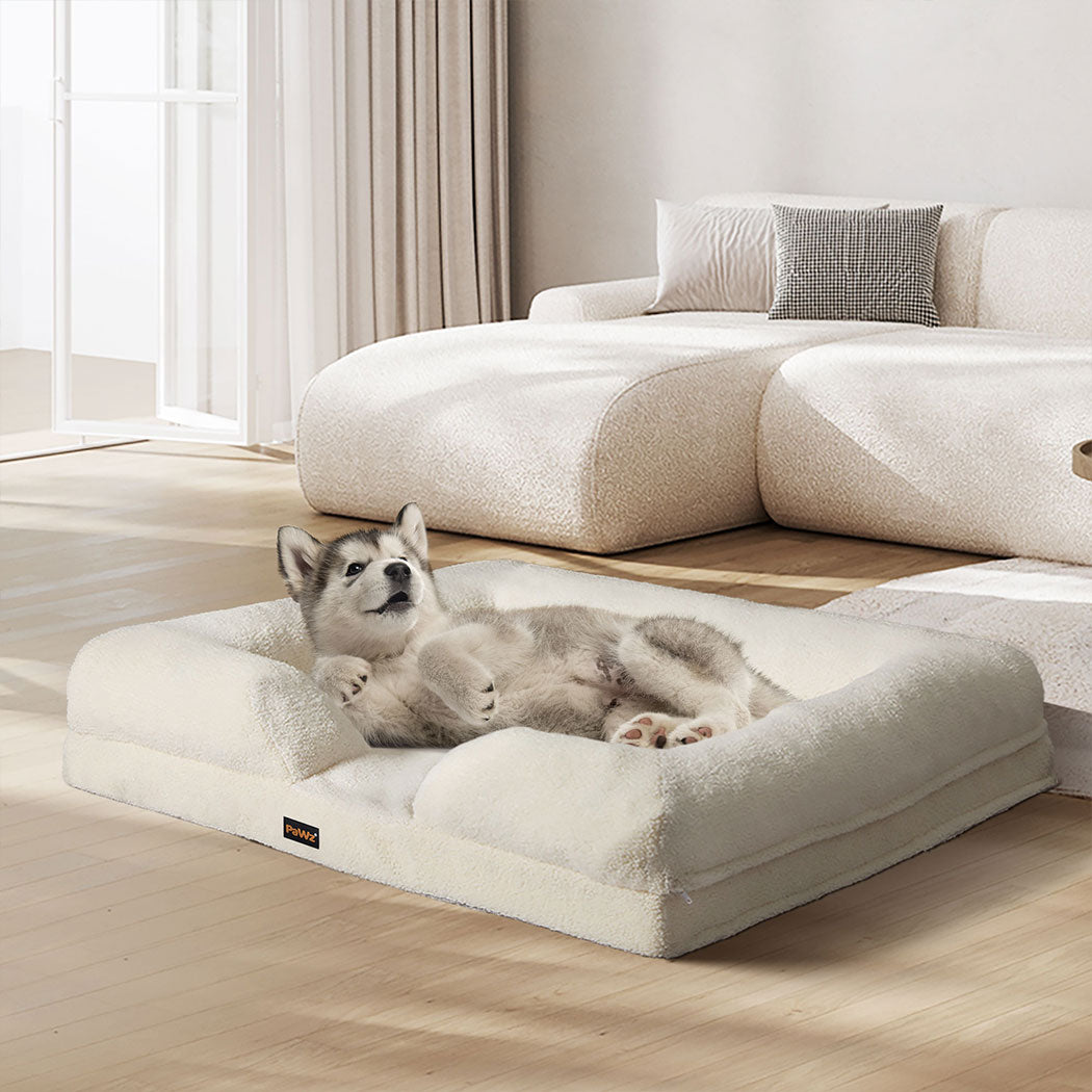 PaWz Memory Foam Pet Sofa Bed-1910112343682060294