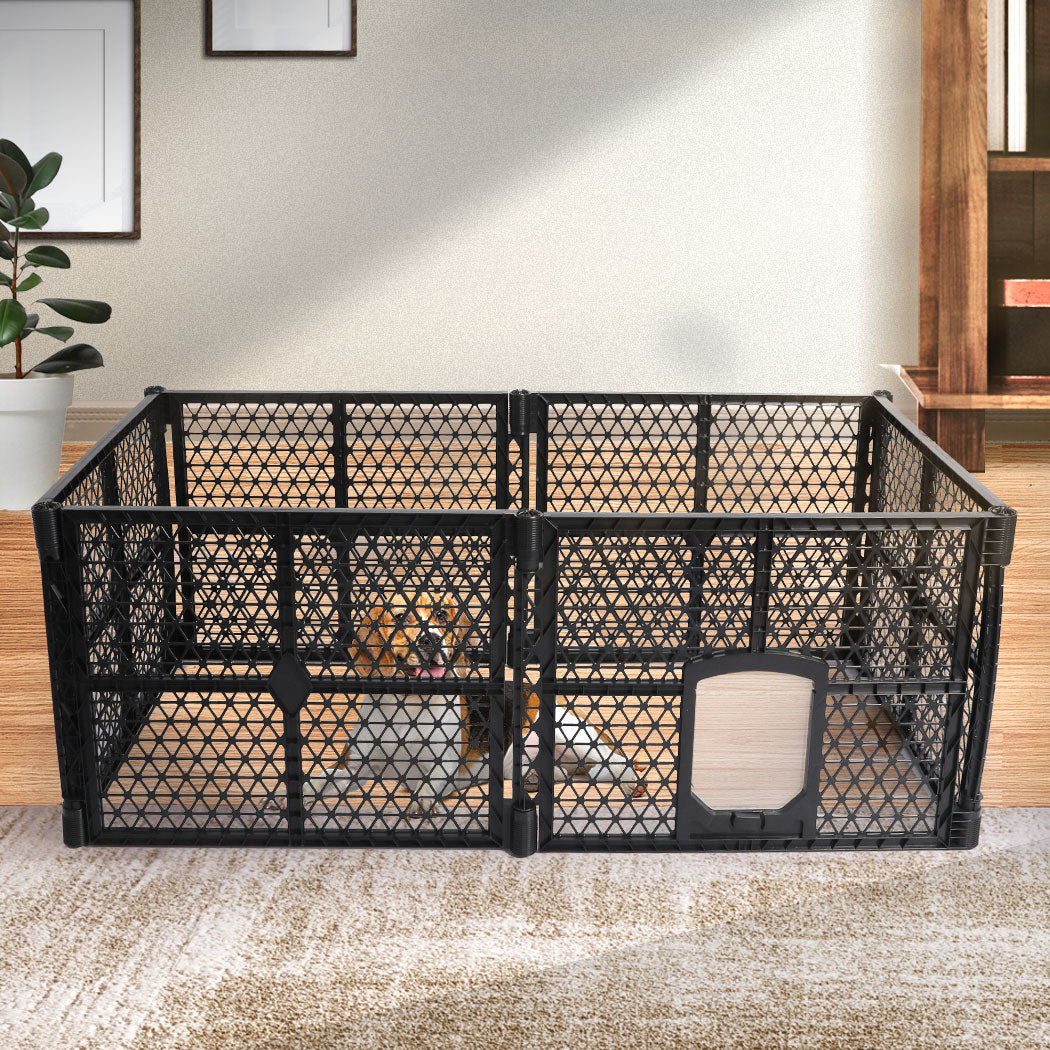 PaWz Pet Playpen Folding Dog Plastic M Medium-1910112978666131462