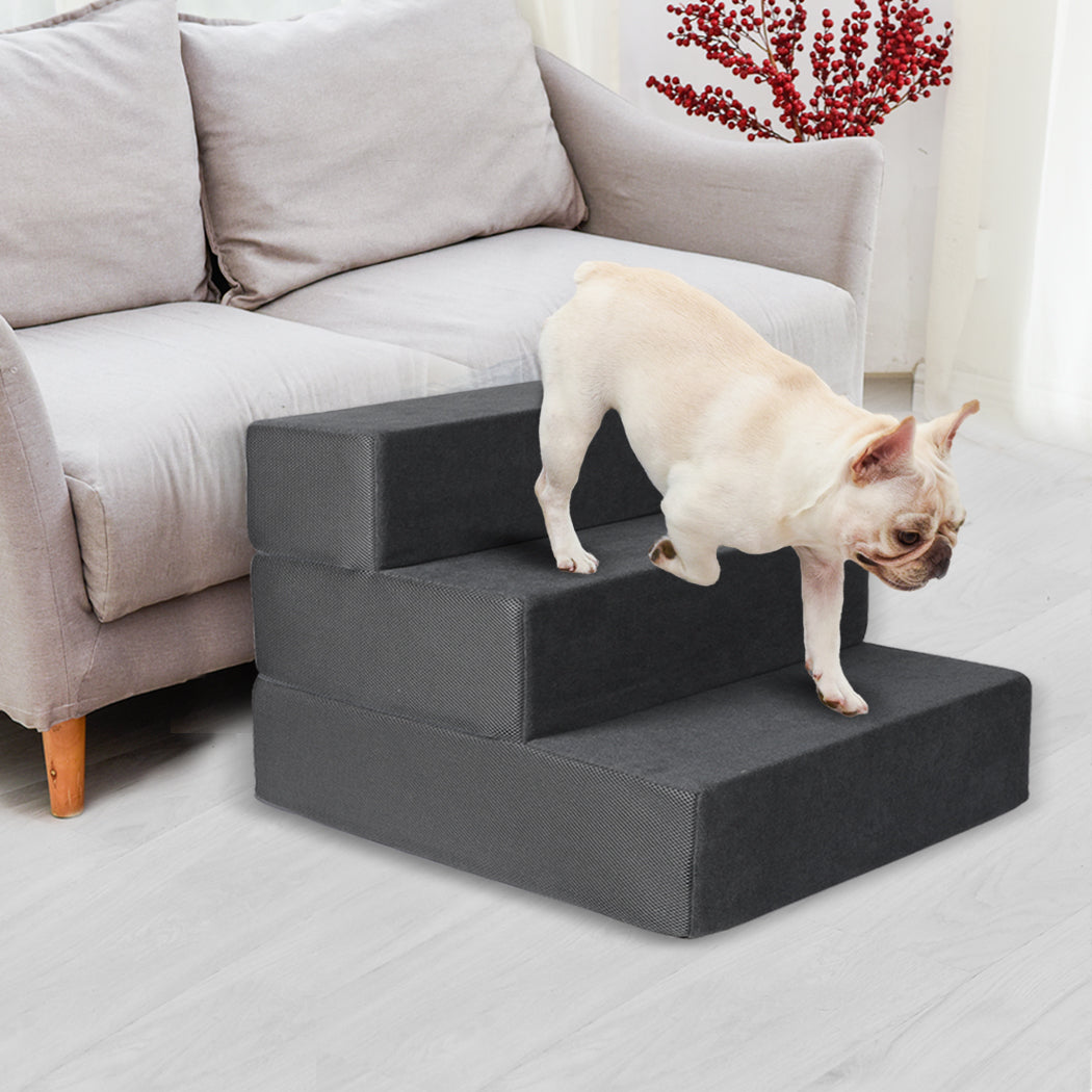 PaWz Multi-steps Dog Ramps For High Double 9KG-1910112965680566278
