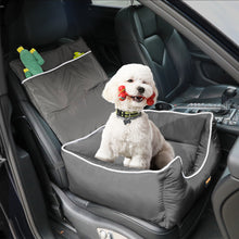 PaWz Dog Car Booster Seat Belt Pet Backrest Grey-1910112480655446022