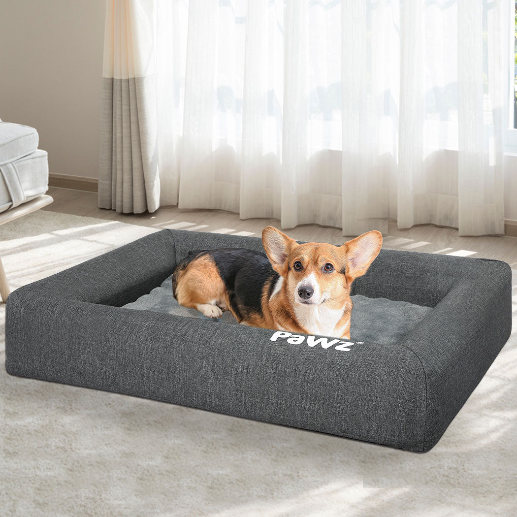 PaWz Memory Foam Pet Bed Calming Dog M Medium-1910112480118575110