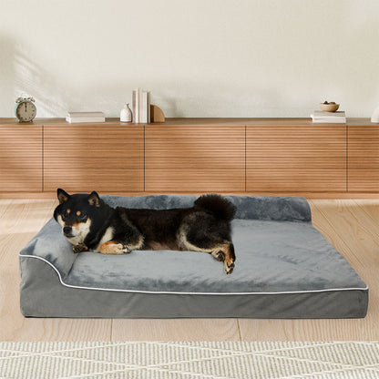 Pawz Orthopedic Dog Bed L Grey-1910112251923271686