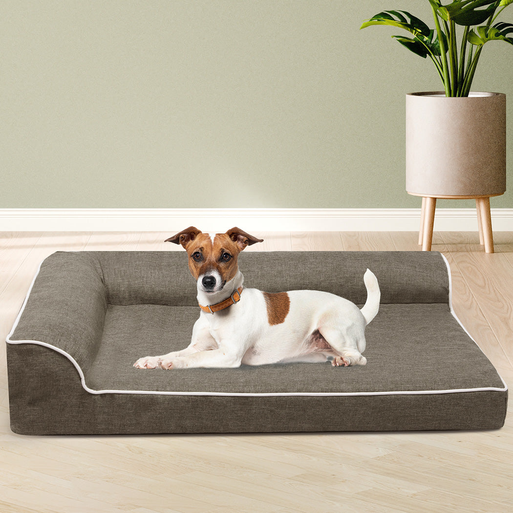 Pawz Orthopedic Dog Bed L Coffee-1910112251352846342