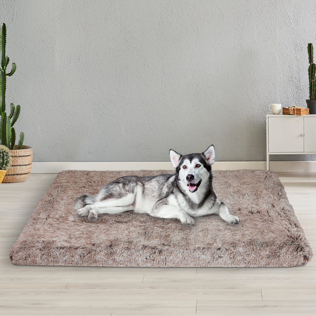PaWz Dog Mat Pet Calming Bed Memory XXL Coffee XX-Large-1910112464830337030