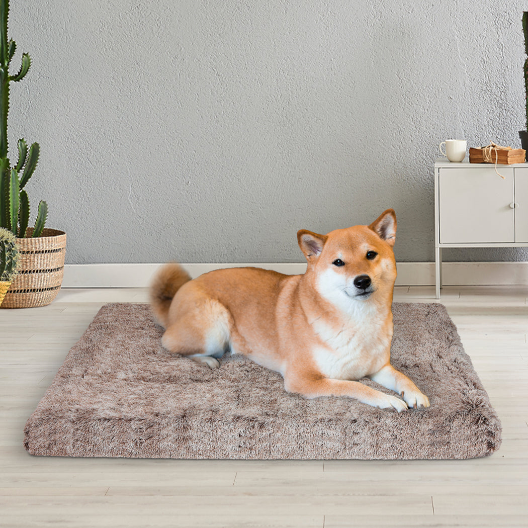 PaWz Dog Mat Pet Calming Bed Memory M Coffee Medium-1910112983837708294